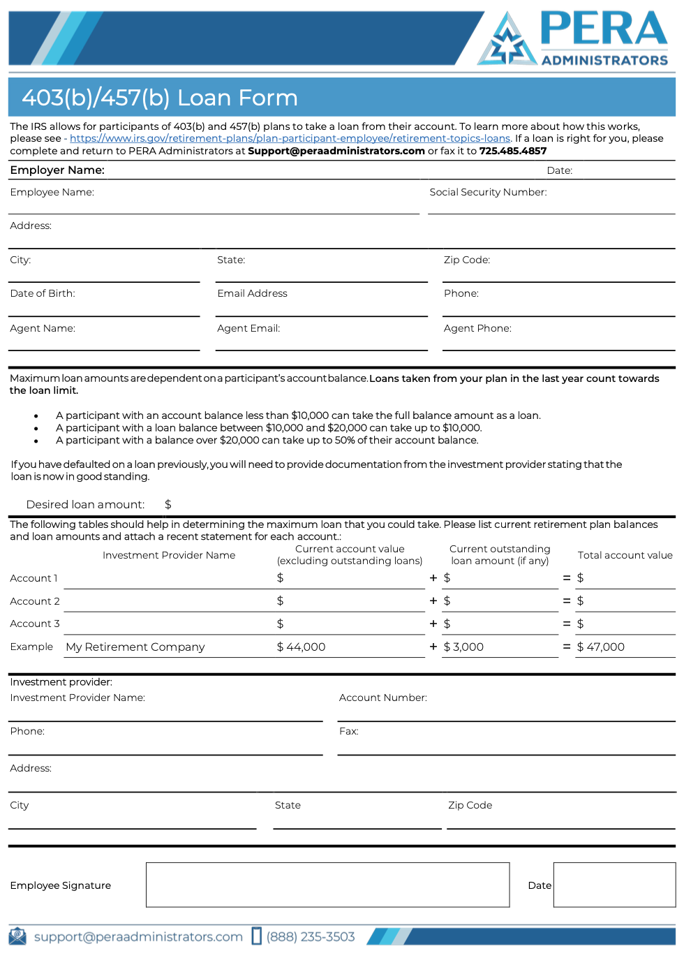 403(b)-457b Loan